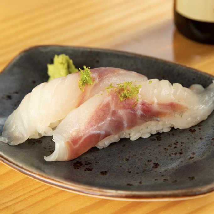 2pz white fish nigiri